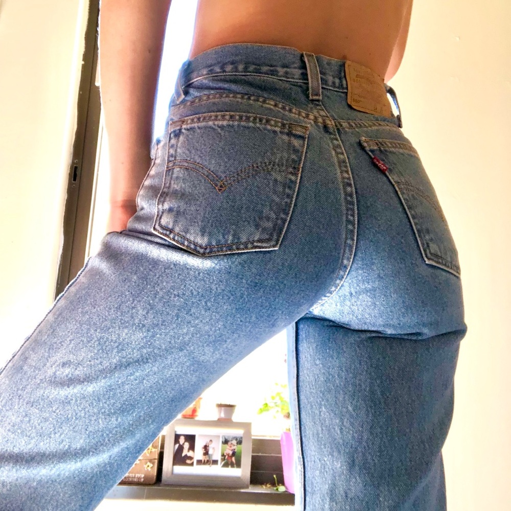 Levis 550 bootcut jeans